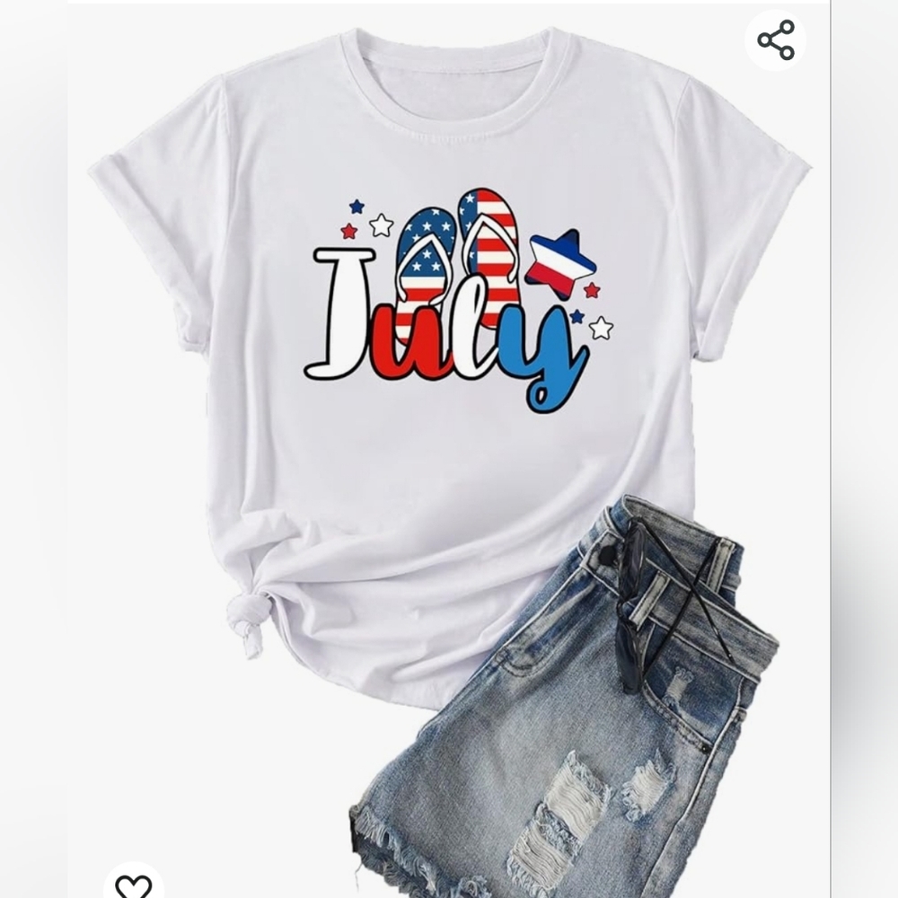 Nwt 4th of July tee size‎ medium